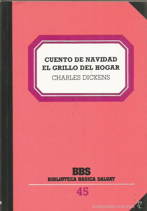 Libros: CUENTO DE NAVIDAD/EL GRILLO DEL HOGAR - Dickens,Charles - Foto 1