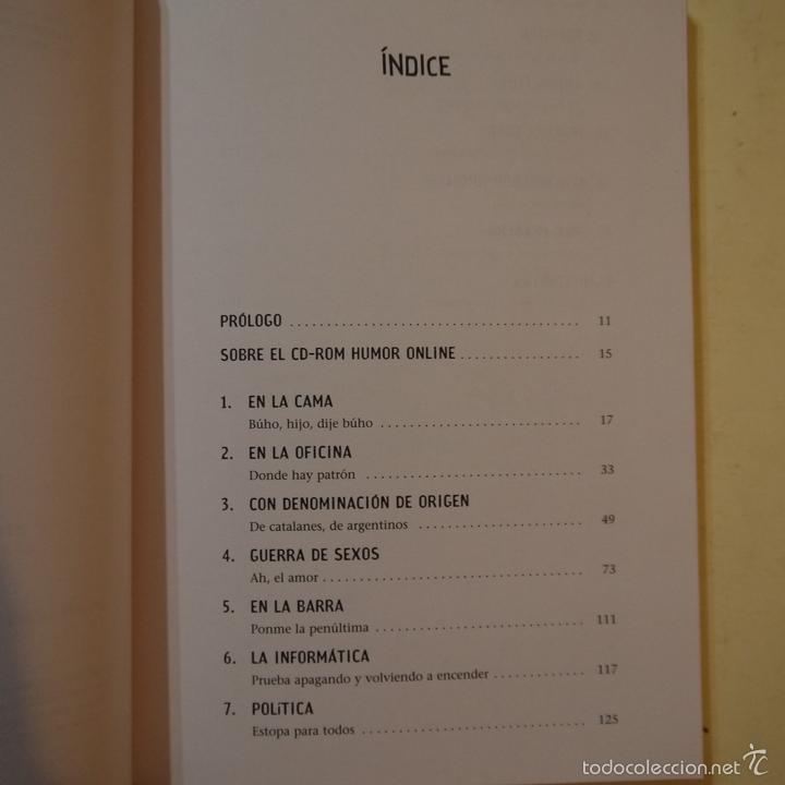 Libros: HUMOR ONLINE CIBERCO&Ntilde;A CON CD - MARC RIPOL - EDICIONES ROBINBOOK - 2003 - 1.&ordf; EDICION - Foto 3