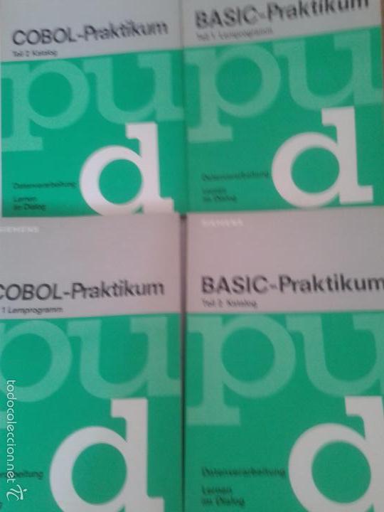 Libros: SIEMENS 6 LIBROS PROGRAMACION basic COBOL MICROS nuevos - Foto 2