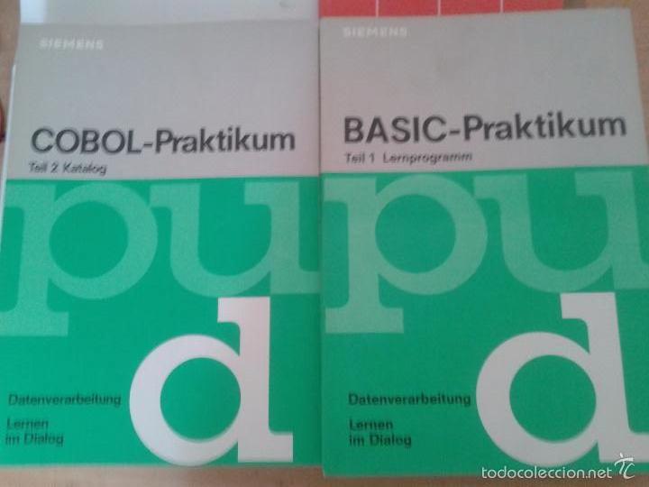 Libros: SIEMENS 6 LIBROS PROGRAMACION basic COBOL MICROS nuevos - Foto 3
