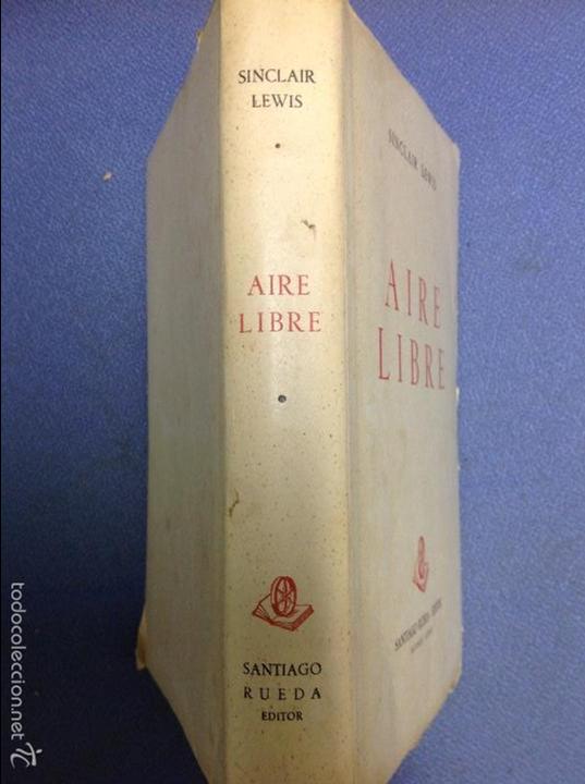 Libros: Aire libre -.Lewis Sinclair.- - Foto 6