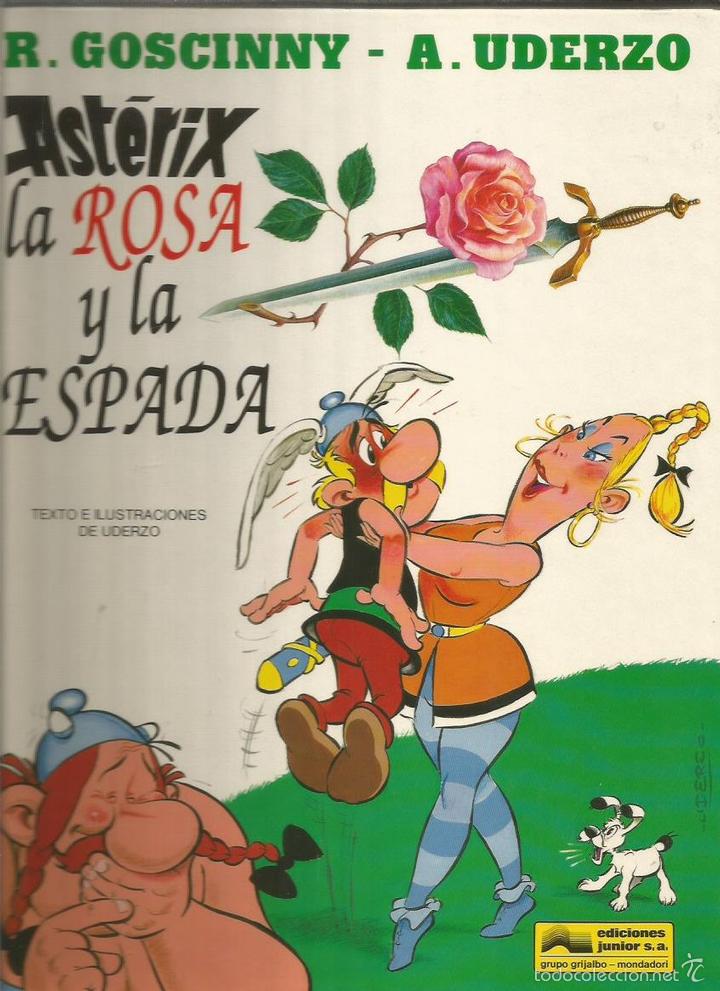 Libros: ASTERIX LA ROSA Y LA ESPADA - Goscinny/Uderzo - Foto 1