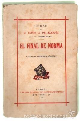 Libros: EL FINAL DE NORMA. PEDRO A. DE ALARCON. A-LESP-637 - Foto 1