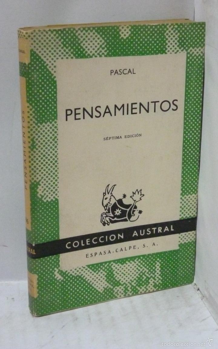 Libros: PENSAMIENTOS - Pascal - Foto 1