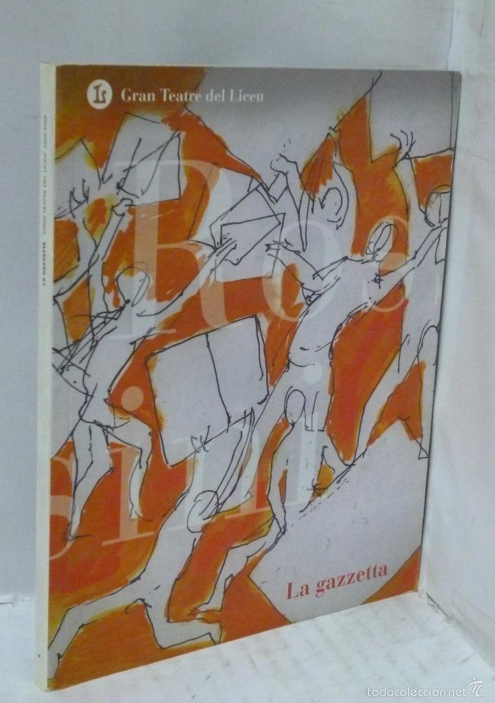 Livres: LA GAZZETTA. GRAN TEATRE DEL LICEU