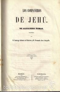 Libros: Los compa&ntilde;eros de Jeh&uacute; - DUMAS, ALEJANDRO - Foto 1