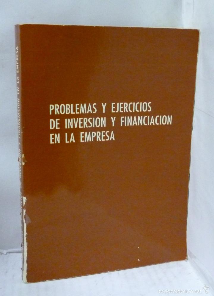 Livres: PROBLEMAS Y EJERCICIOS DE INVERSION Y FINANCIACION EN LA EMPRESA - V.V.A.A.