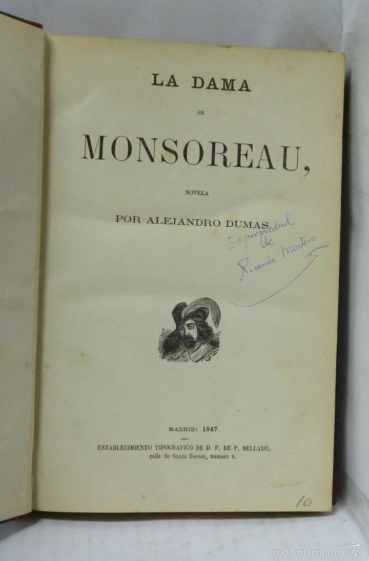 Libros: LA DAMA DE MONSOREAU - Dumas, Alejandro - Foto 2