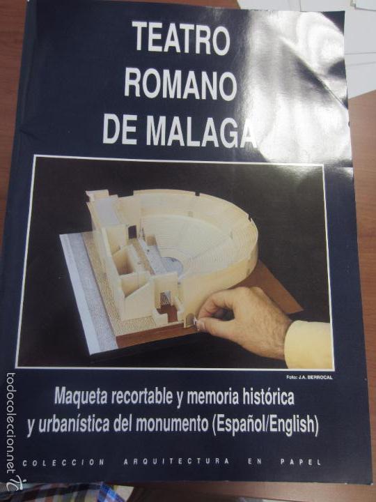 Libri di seconda mano: Teatro romano de malaga maqueta recortable