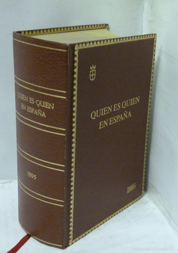 Libros: QUIEN ES QUIEN EN ESPA&Ntilde;A A&Ntilde;O 1995 - VV. AA. - Foto 1
