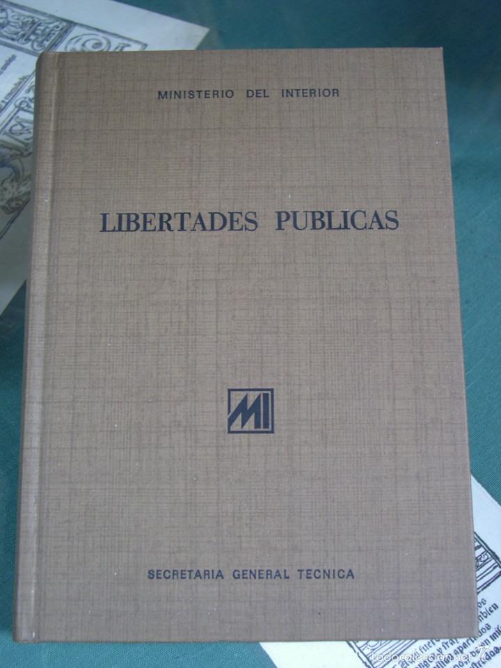 Libros: LIBERTADES PUBLICAS - Ministerio del Interior - Foto 1