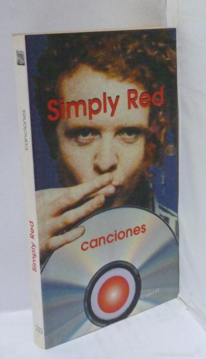 Libros: CANCIONES - Simply Red - Foto 1