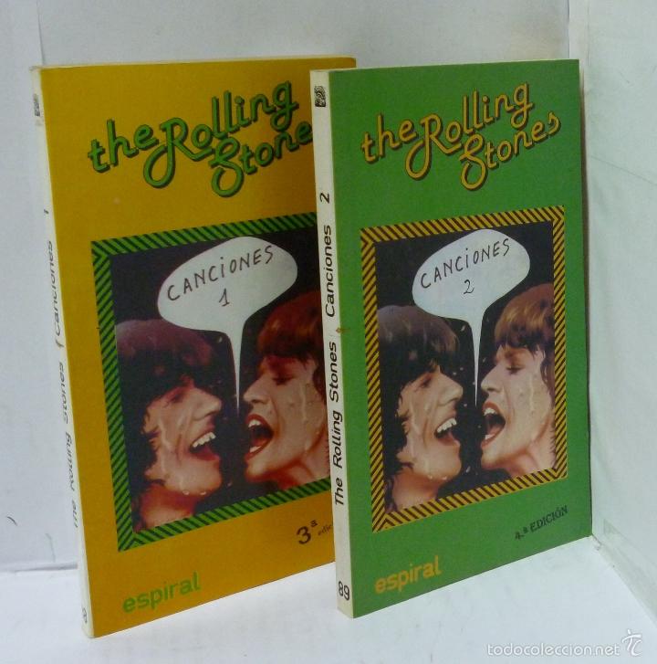 Libros: CANCIONES - 2 VOLUMENES - The Rolling Stones - Foto 1