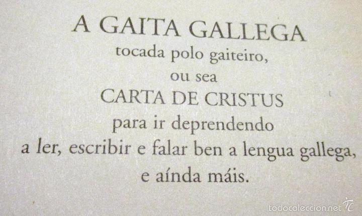 Libros: A GAITA GALLEGA , XOAN MANUEL PINTOS - Foto 3