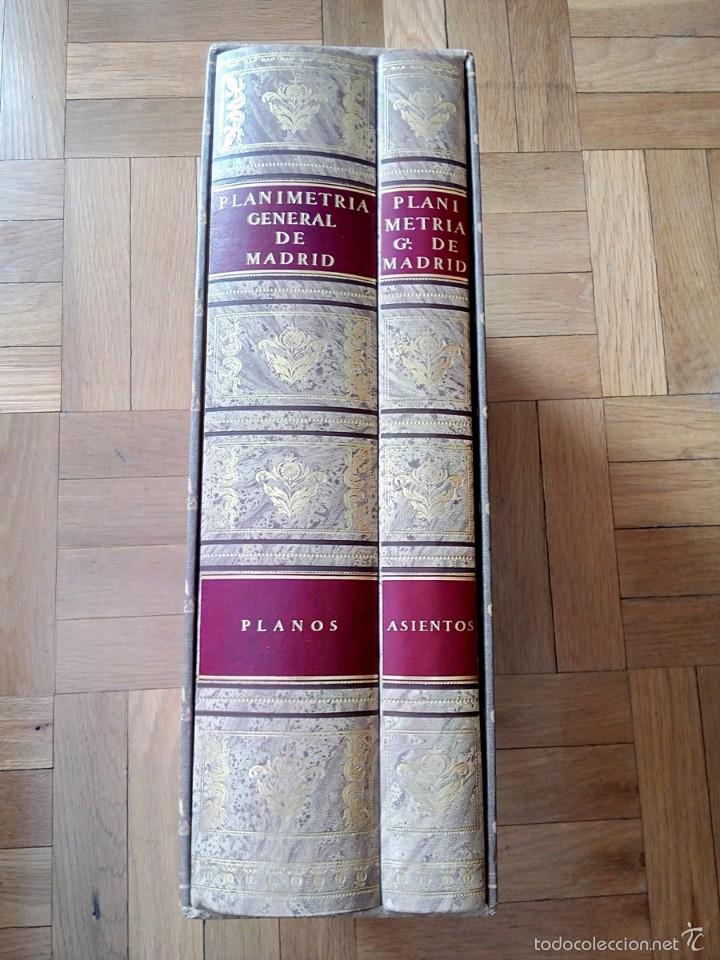 Libros: Planimetr&iacute;a General de Madrid - Foto 1