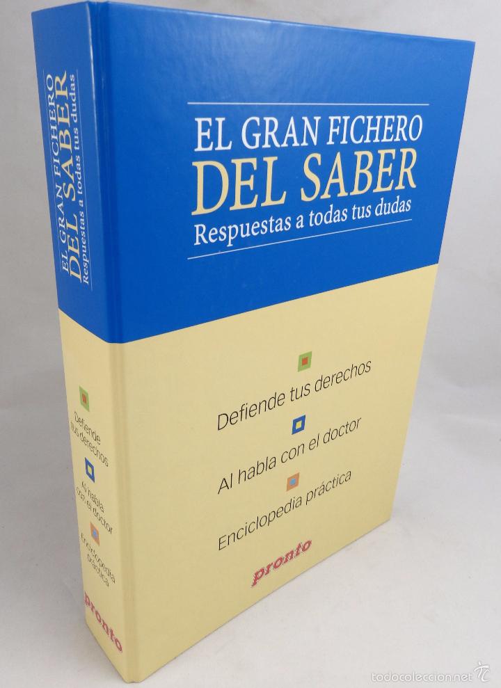 Libri di seconda mano: EL GRAN FICHERO DEL SABER. ENCICLOPEDIA PR&Aacute;CTICA. COLECCIONABLE PRONTO