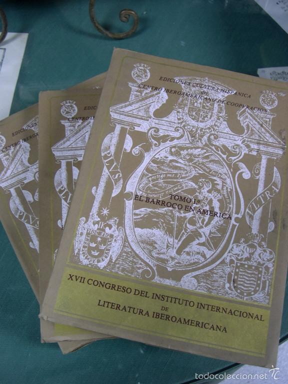 B&uuml;cher: XVII [Decimoseptimo] Congreso Del Instituto Internacional De Literatura Iberoamericana ( 3 TOMOS) -