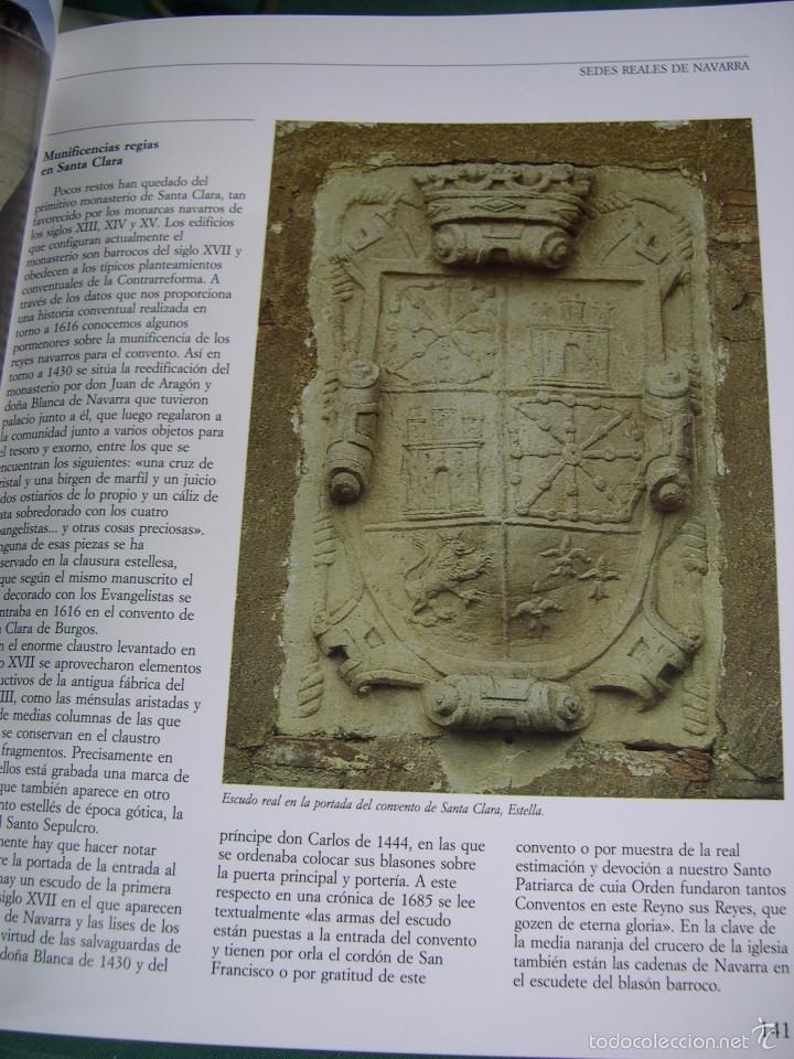 Libros: SEDES REALES DE NAVARRA - VV. AA. - Foto 2