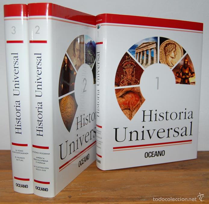 Libros: HISTORIA UNIVERSAL (3 TOMOS.) Falta CD. - VV.AA. - Foto 2