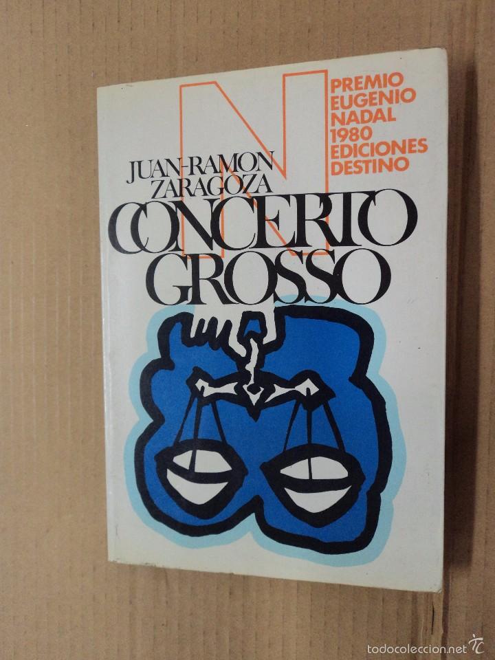 Libros: Concerto Grosso - Juan-Ram&oacute;n Zaragoza - Foto 1