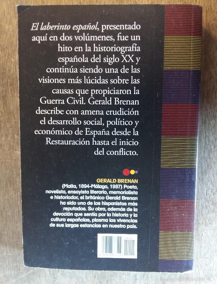 Libros: El laberinto espa&ntilde;ol, volumen I, 2011, 286 p&aacute;ginas - Foto 3