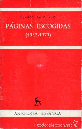 Libros: P&Aacute;GINAS ESCOGIDAS (1932 - 1973). - Foto 1