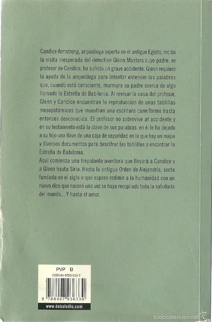 Libros: LA ESTRELLA DE BABILONIA - BARBARA WOOD - Foto 2