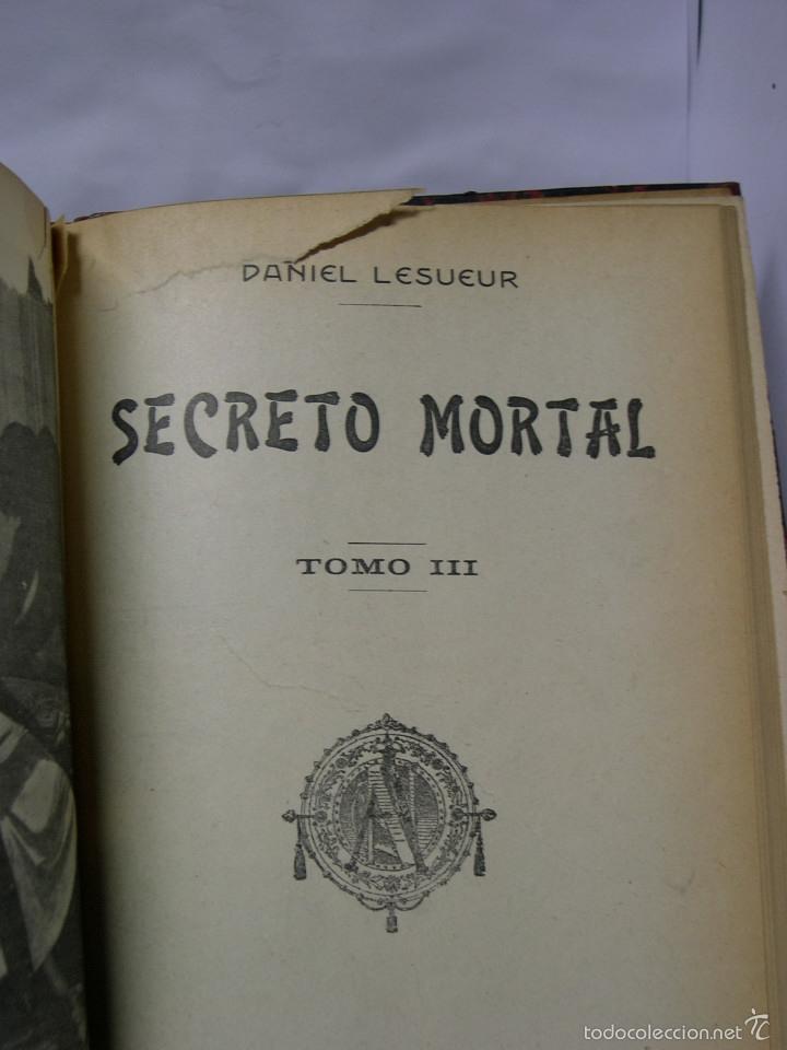 Libros: SECRETO MORTAL (Obra completa) - Lesueur, Daniel - Foto 2