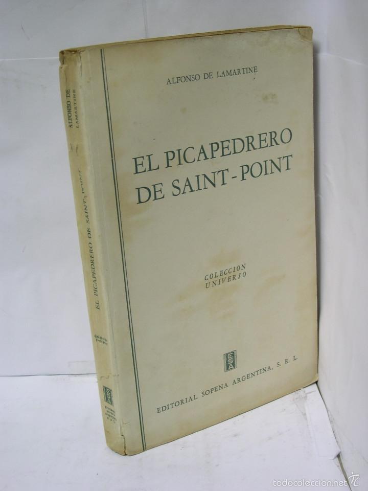 Libros: EL PICAPEDRERO DE SAINT - POINT - Lamartine, Alfonso de - Foto 1