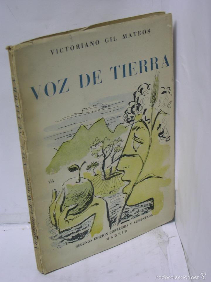 Libros: VOZ DE TIERRA - Gil Mateos, Victoriano - Foto 1