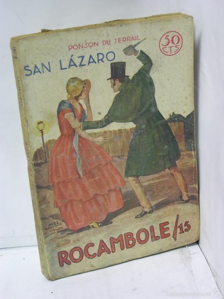 Libros: SAN LAZARO. ROCAMBOLE N&ordm; 15 - Terrail, Ponson du - Foto 1