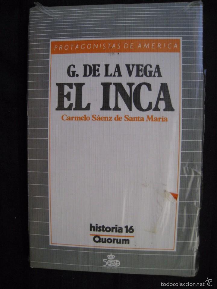 Libros: G. DE LA VEGA, EL INCA - CARMELO SAENZ DE SANTA MARIA - PRECINTADO. - Foto 1