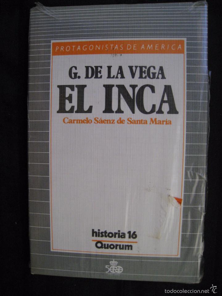 Libros: G. DE LA VEGA, EL INCA - CARMELO SAENZ DE SANTA MARIA - PRECINTADO. - Foto 2