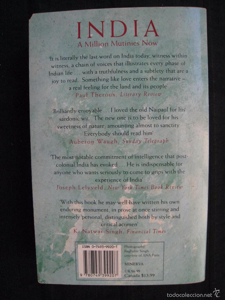 Libros: INDIA, A MILLION MUTINIES NOW - V.S. NAIPAUL - EN INGLES. - Foto 10