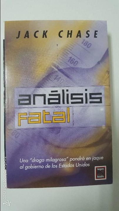 Libros: An&aacute;lisis fatal - Jack Chase. - Foto 1