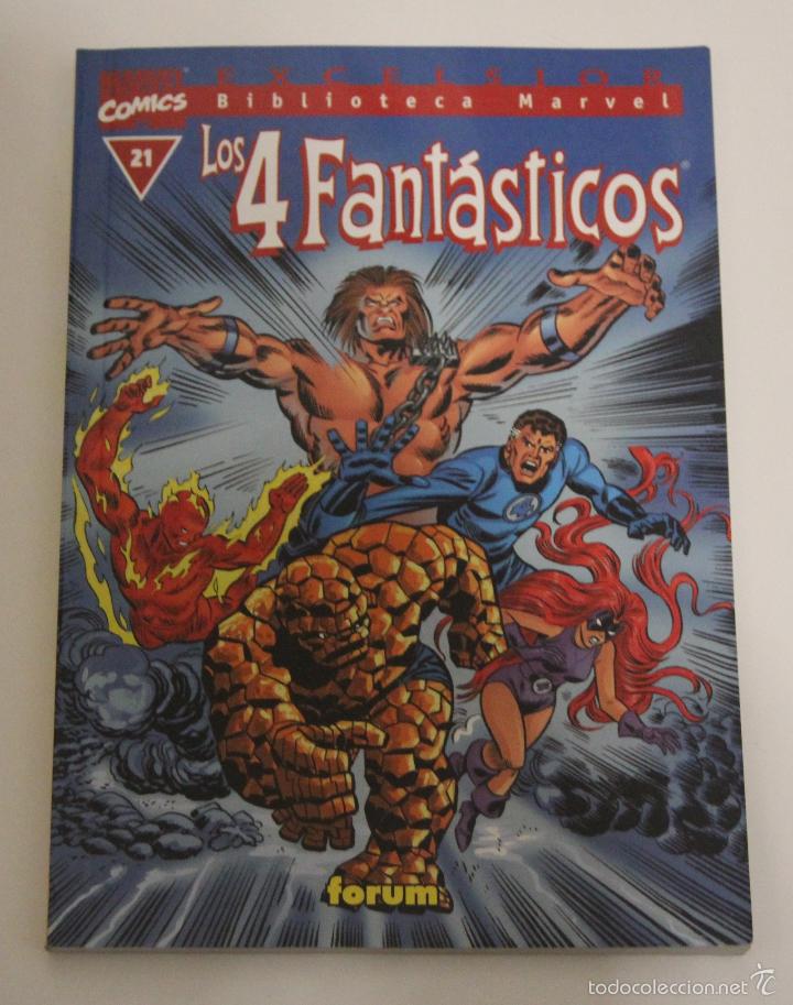 Libros: Los 4 Fantasticos, Marvel, N&ordm; 21 / - Foto 1