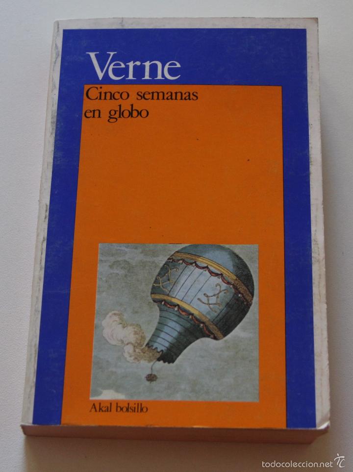 Libros: Cinco semanas en globo. (Bolsillo) / Verne, Julio - Foto 1
