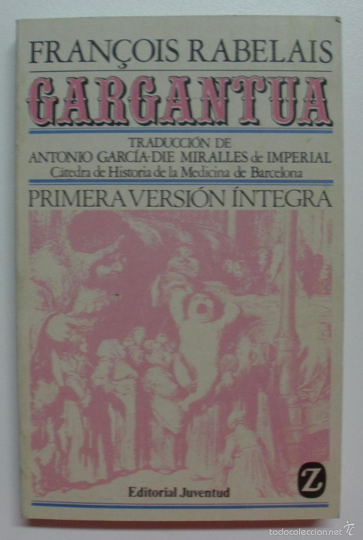 Libros: Gargantua / Rabelais, Fran&ccedil;ois - Foto 1