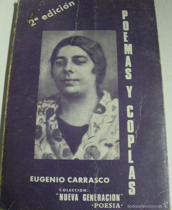 Libros: Poemas y coplas / Carrasco, Eugenio - Foto 1