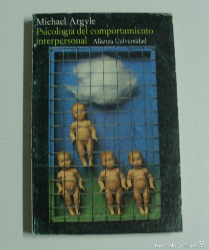 Libros: Psicolog&iacute;a del comportamiento interpersonal / Argyle, Michael - Foto 1