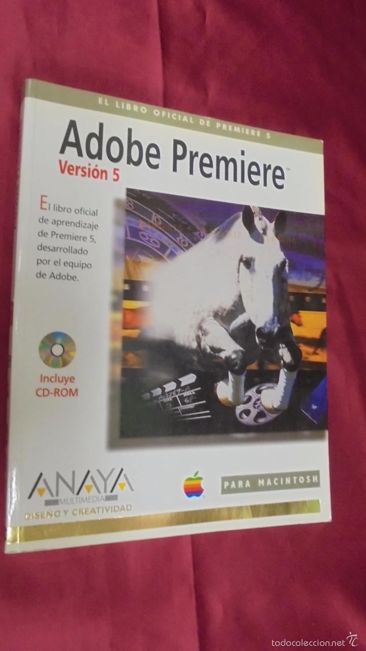 Libros: ADOBE PREMIERE. VERSION 5. INCLUYE CD ROM PARA MACINTOSH. ANAYA MULTIMEDIA. - Foto 1