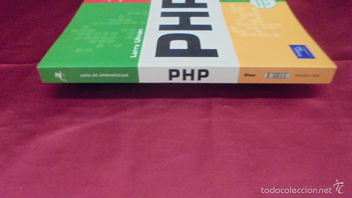 Libros: PHP. LARRY ULLMAN. GUIA DE APRENDEZAJE.VERSIONES 3 Y 4. PRENTICE HALL. - Foto 3