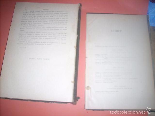 Libros: Jesucristo, tomos I y II, P. H. Didon, 1.904 - Foto 3