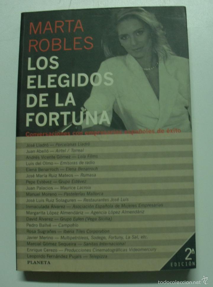 Libros: Los elegidos de la fortuna / Marta Robles - Foto 1