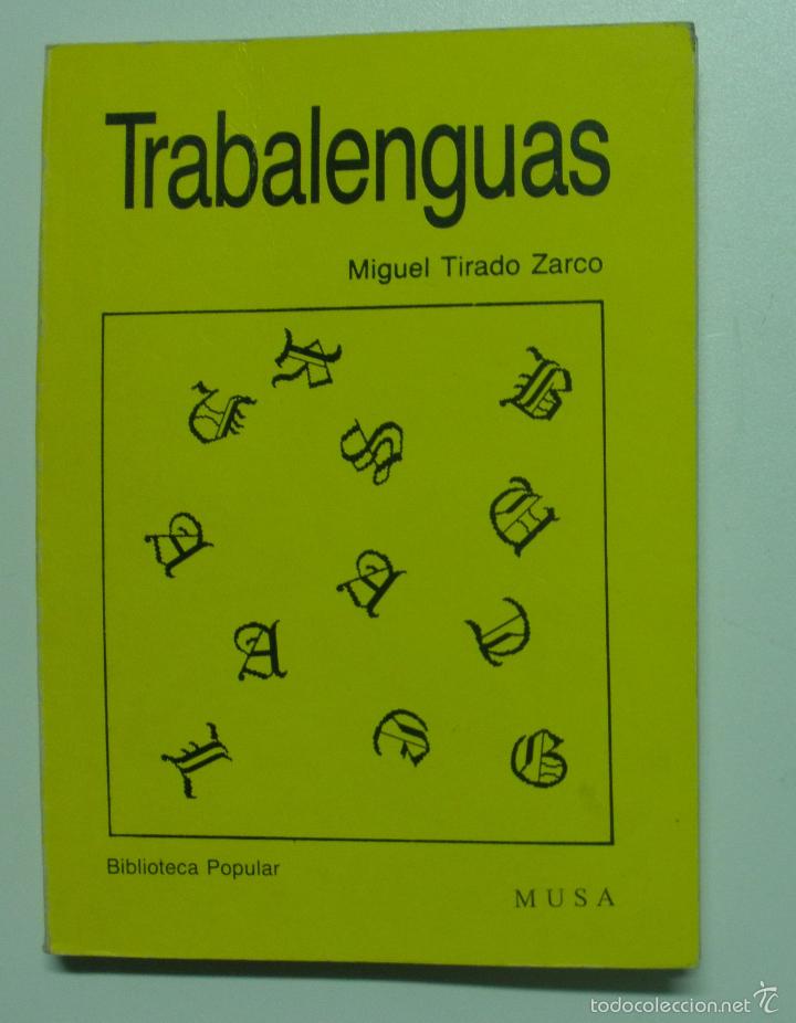 Libros: Trabalenguas / Miguel Tirado Zarco - Foto 1