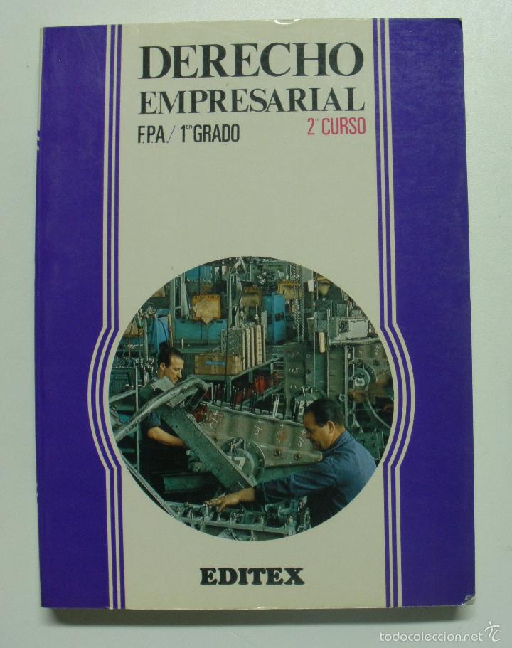 Libros: Derecho empresarial: F.P.A. : 1. grado, 2. curso / - Foto 1