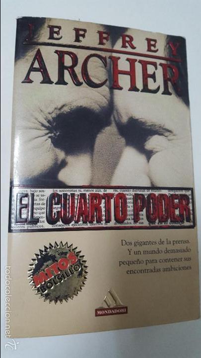 Libros: El cuarto poder - Jeffrey Archer - Foto 1