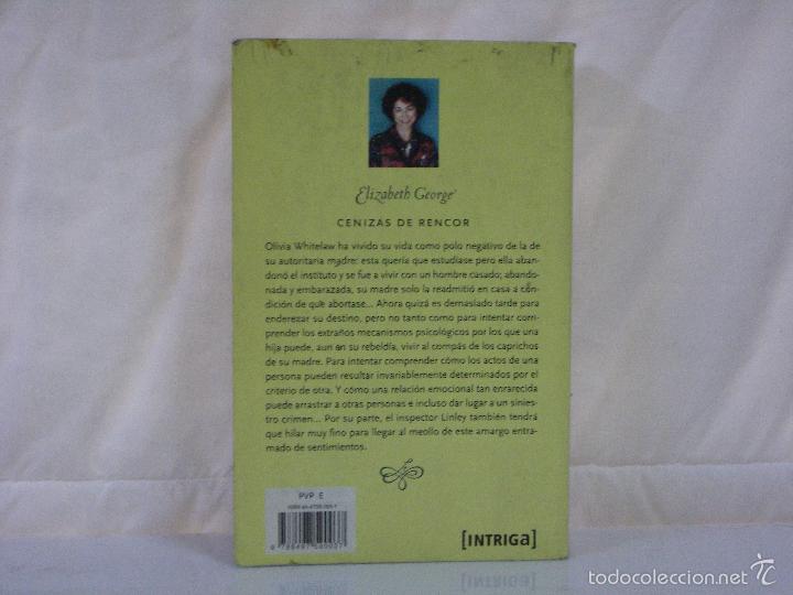 Libros: CENIZAS DE RENCOR *** ELIZABETH GEORGE *** DEBOLSILLO *** - Foto 2