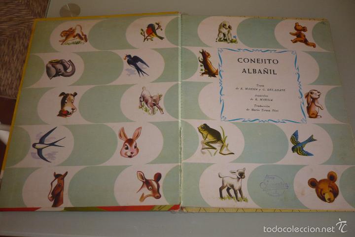 Libros: CONEJITO ALBA&Ntilde;IL. Ed Juventud 1961 - Foto 2
