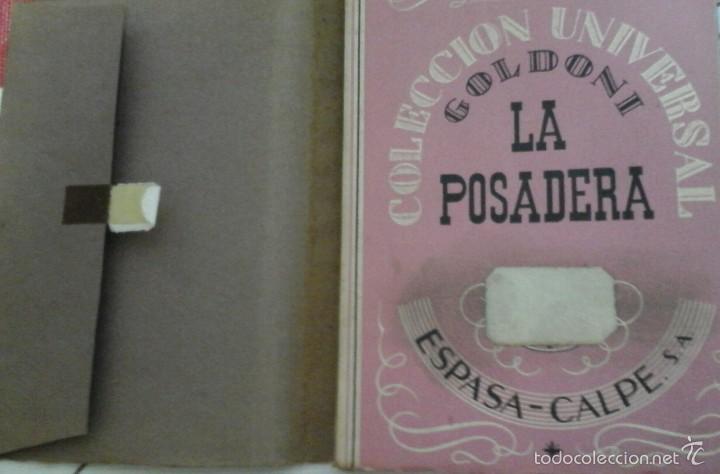 Libros: LA POSADERA de CARLO GOLDONI. 1937 - Foto 1